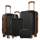 UUH Lightweight Luggage Family Travel Set, 2024 New Lightweight Luggage, with Various Combinations of Three and Four Pieces, Including Gray, Green, Blue, Black, White and Silver for Your Choice, UUH Will Be Your Best Travel Companion.