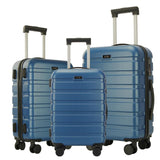 UUH Lightweight Luggage Family Travel Set, 2024 New Lightweight Luggage, with Various Combinations of Three and Four Pieces, Including Gray, Green, Blue, Black, White and Silver for Your Choice, UUH Will Be Your Best Travel Companion.