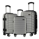 UUH Lightweight Luggage Family Travel Set, 2024 New Lightweight Luggage, with Various Combinations of Three and Four Pieces, Including Gray, Green, Blue, Black, White and Silver for Your Choice, UUH Will Be Your Best Travel Companion.