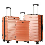 UUH Lightweight Luggage Family Travel Set, 2024 New Lightweight Luggage, with Various Combinations of Three and Four Pieces, Including Gray, Green, Blue, Black, White and Silver for Your Choice, UUH Will Be Your Best Travel Companion.