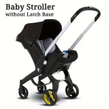 4 in 1 Adjustable Stroller - Compact Foldable Stroller, Comfortable Stroller for Travel and Outdoor Use Nuna Baby Stroller for Baby Trend